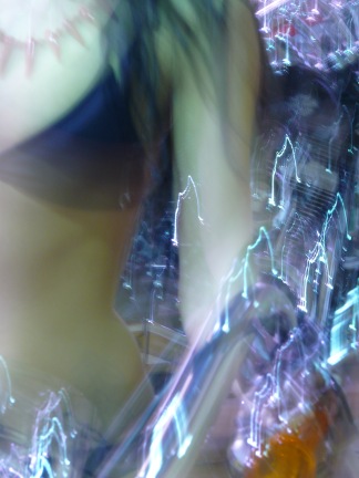 abstract photo of woman